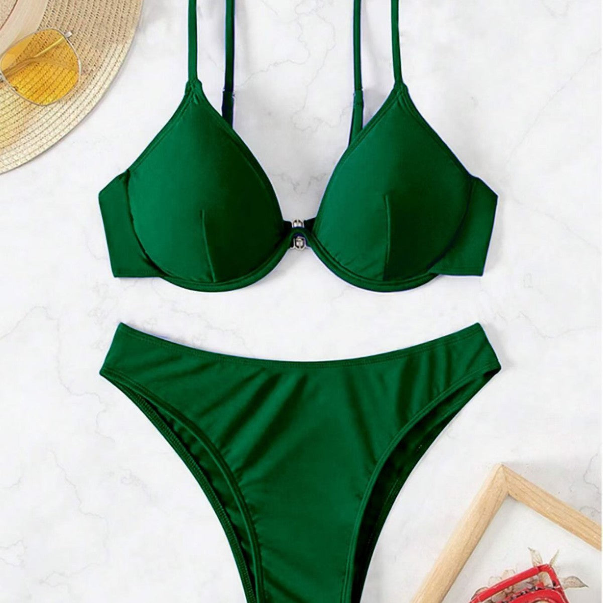 Con estilo sin esfuerzo Bikini