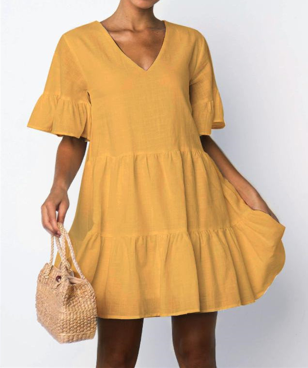 CM | mini vestido suelto YS10014