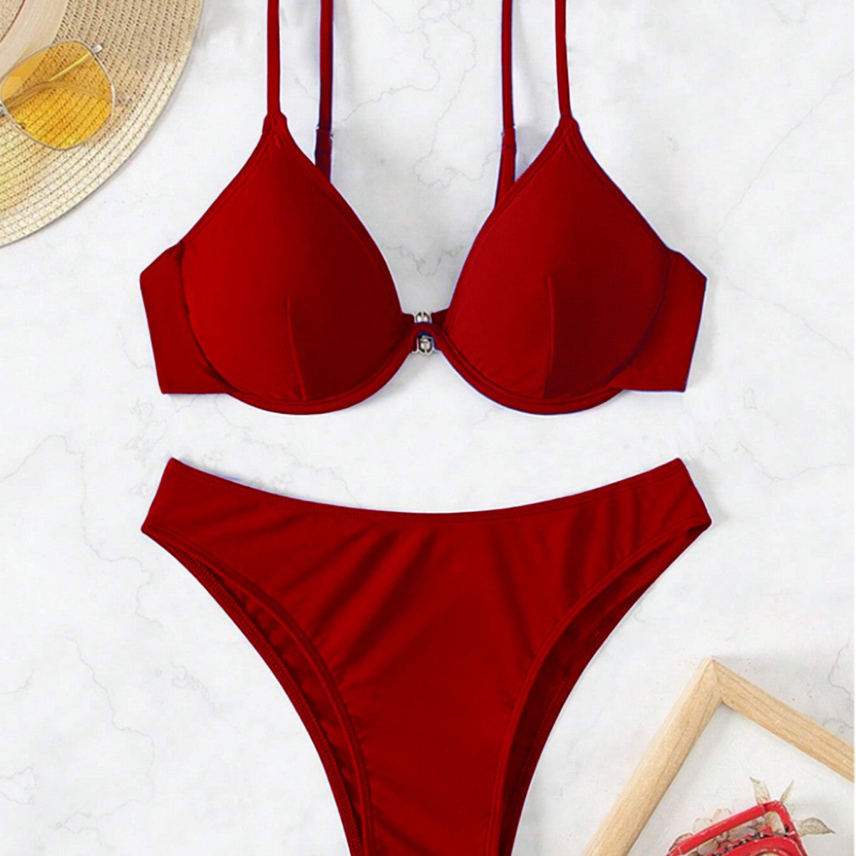 Con estilo sin esfuerzo Bikini