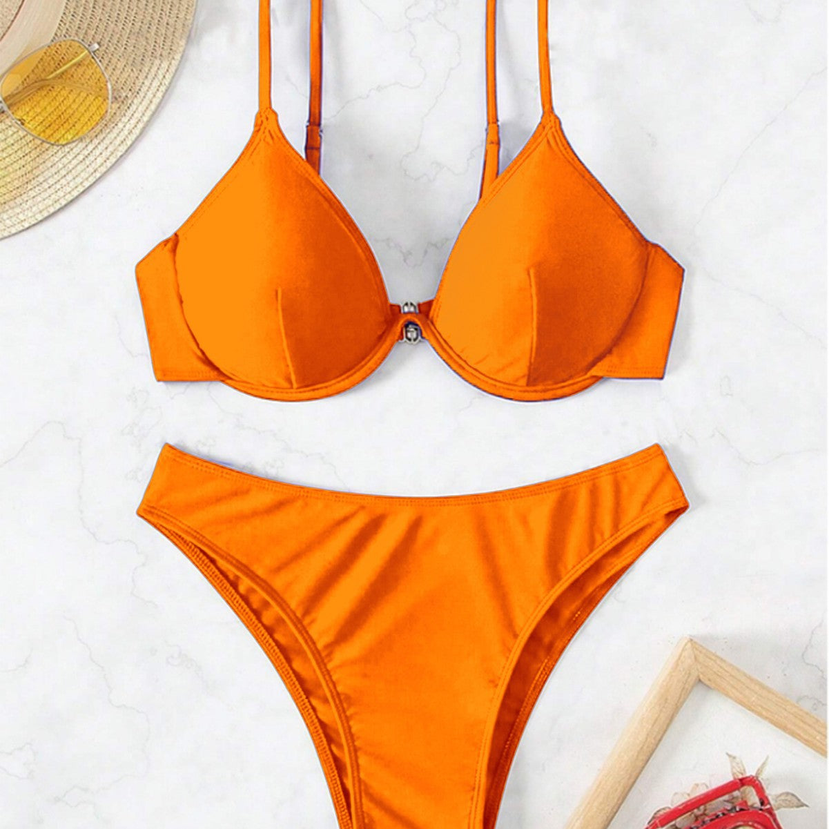 Con estilo sin esfuerzo Bikini