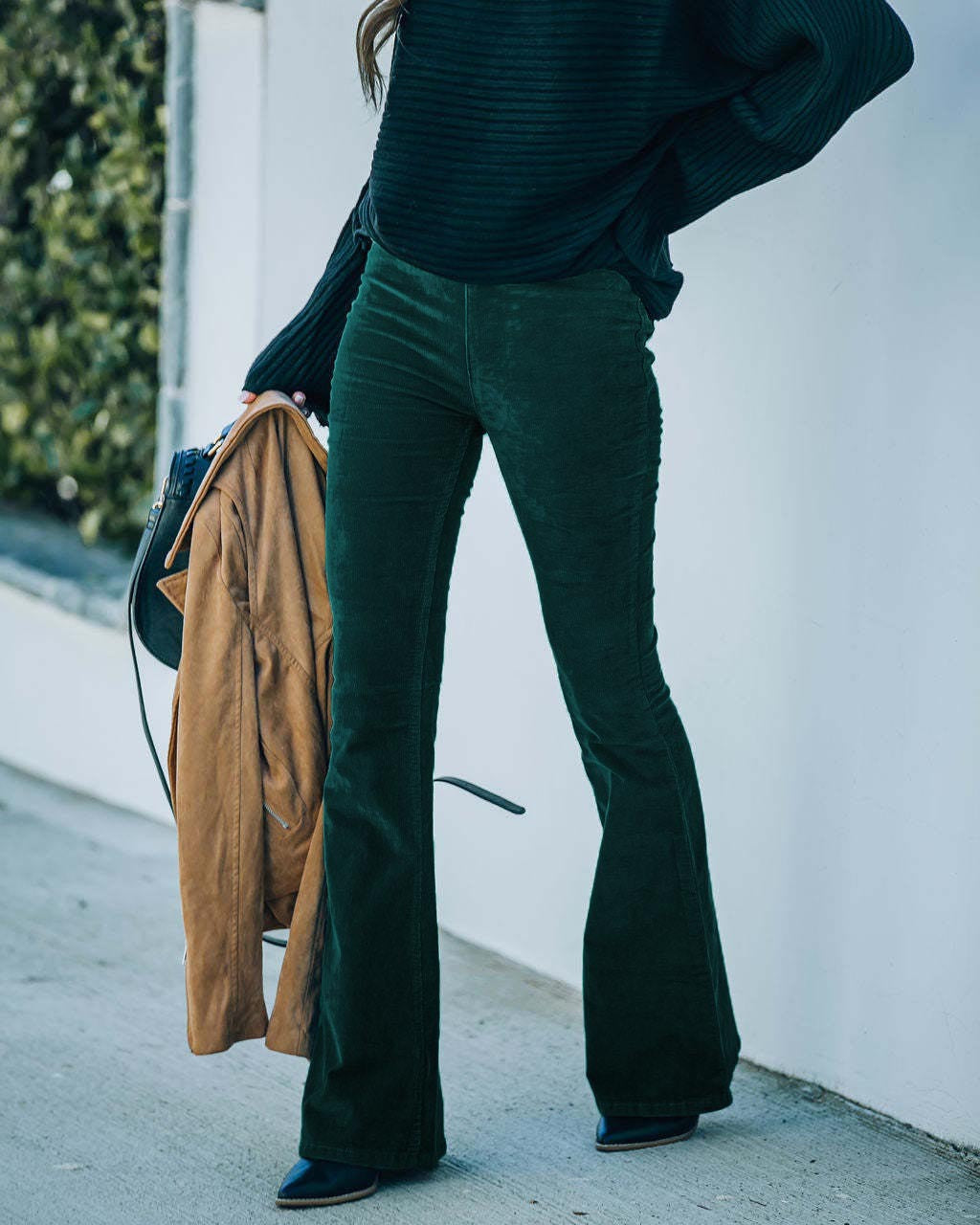 CM | Elegantes pantalones acampanados de pana