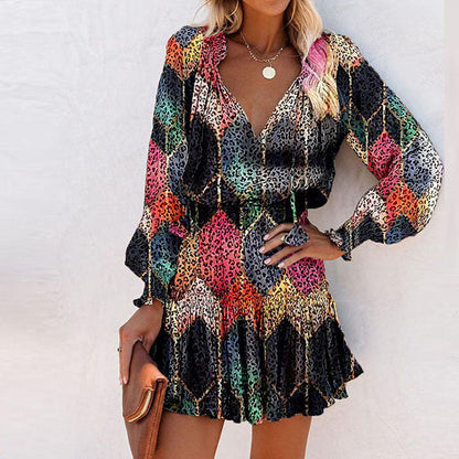 CM | Mini Vestido Floral para una elegancia vibrante