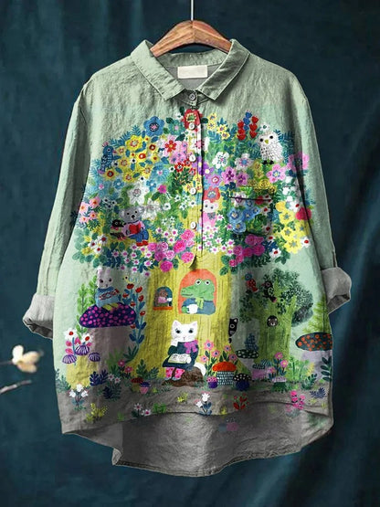 Acogedor y chic Camisa