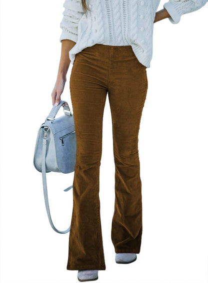 CM | Elegantes pantalones acampanados de pana