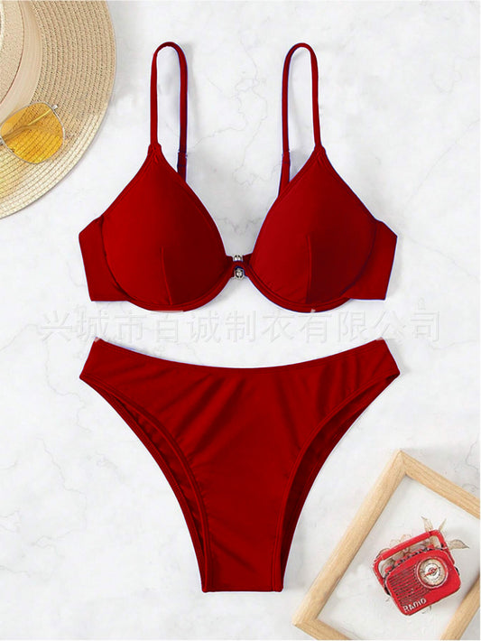 Con estilo sin esfuerzo Bikini