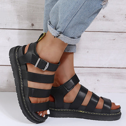CM | sandalias planas gladiadoras - Everlee