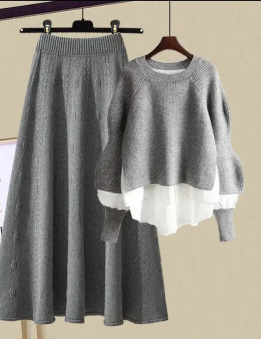 CM | Blusa y falda elegantes y frescas
