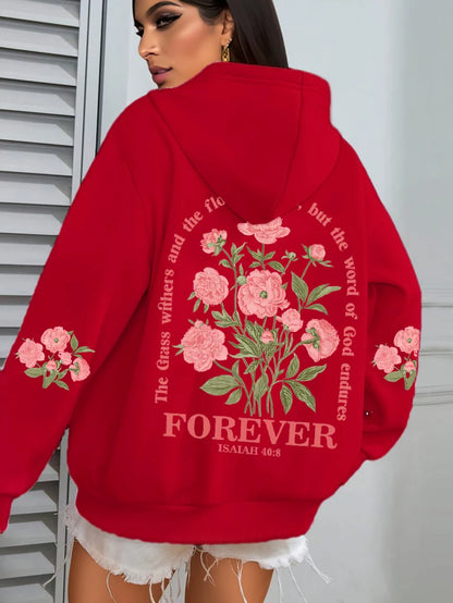 Refinado y radiante Sudadera con capucha