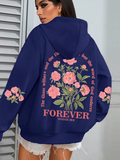 Refinado y radiante Sudadera con capucha