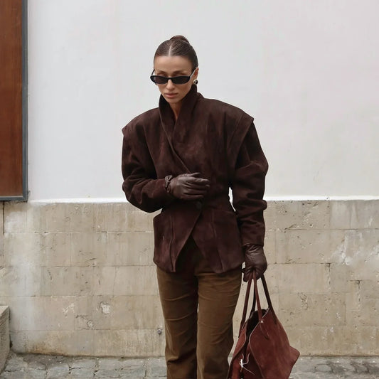 Moderno y minimalista Chaqueta