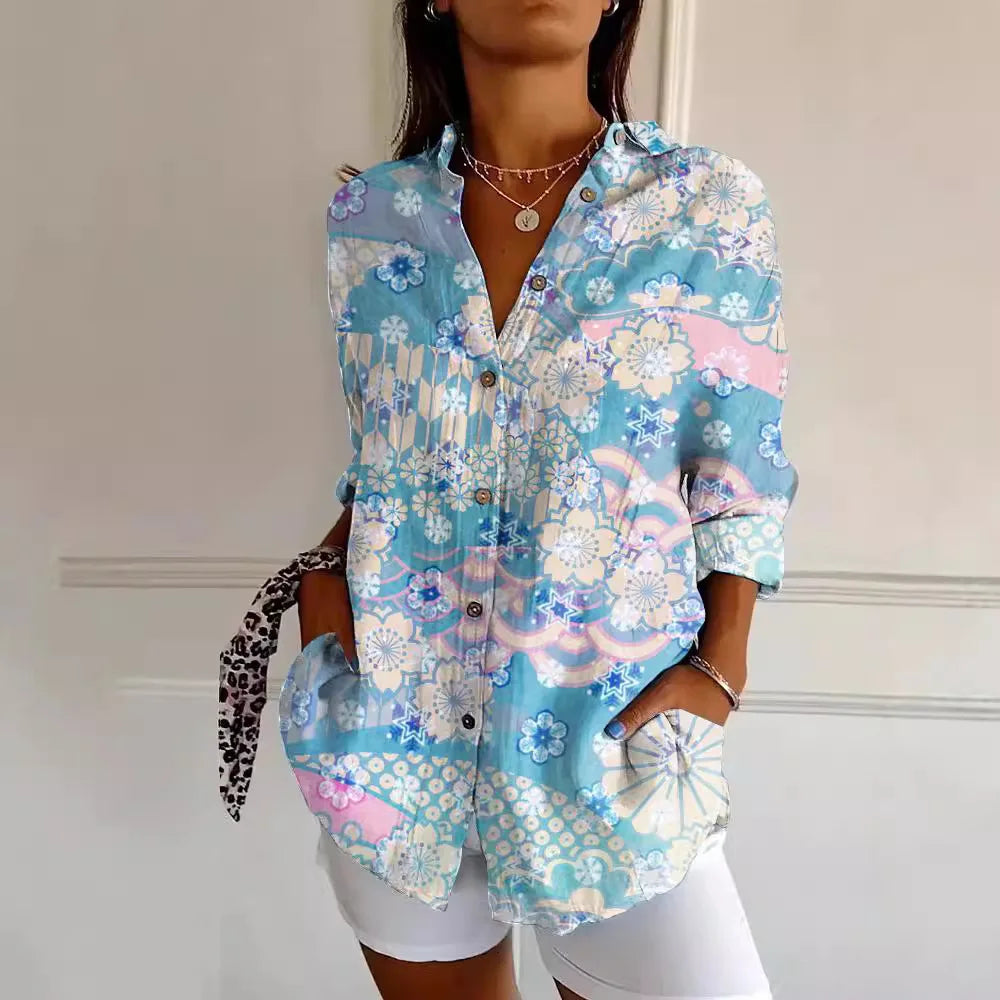 CM | Blusa estampada de moda