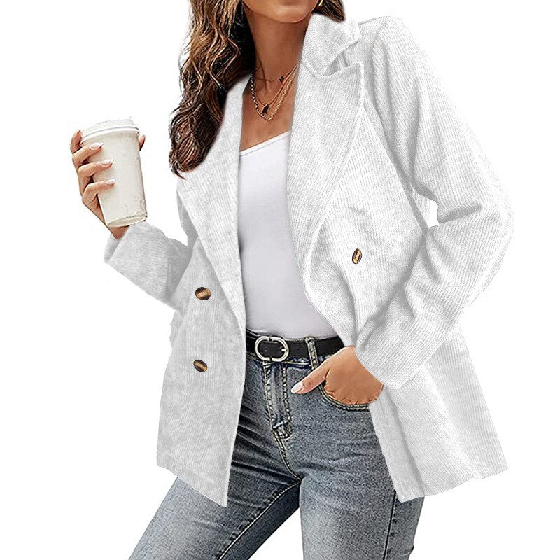 CM | VioletBlazer I Blazer monocolor para mujer