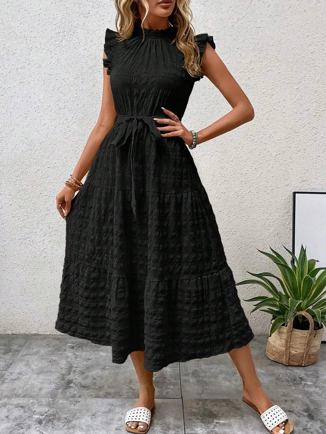 Acogedor y chic Vestido