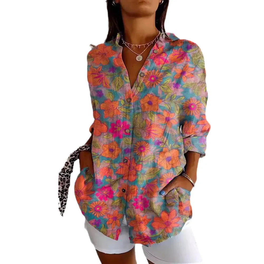 CM | Blusa estampada de moda