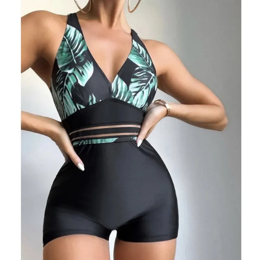 CM | Push Up Traje de baño Verano Sexy One Piece Print