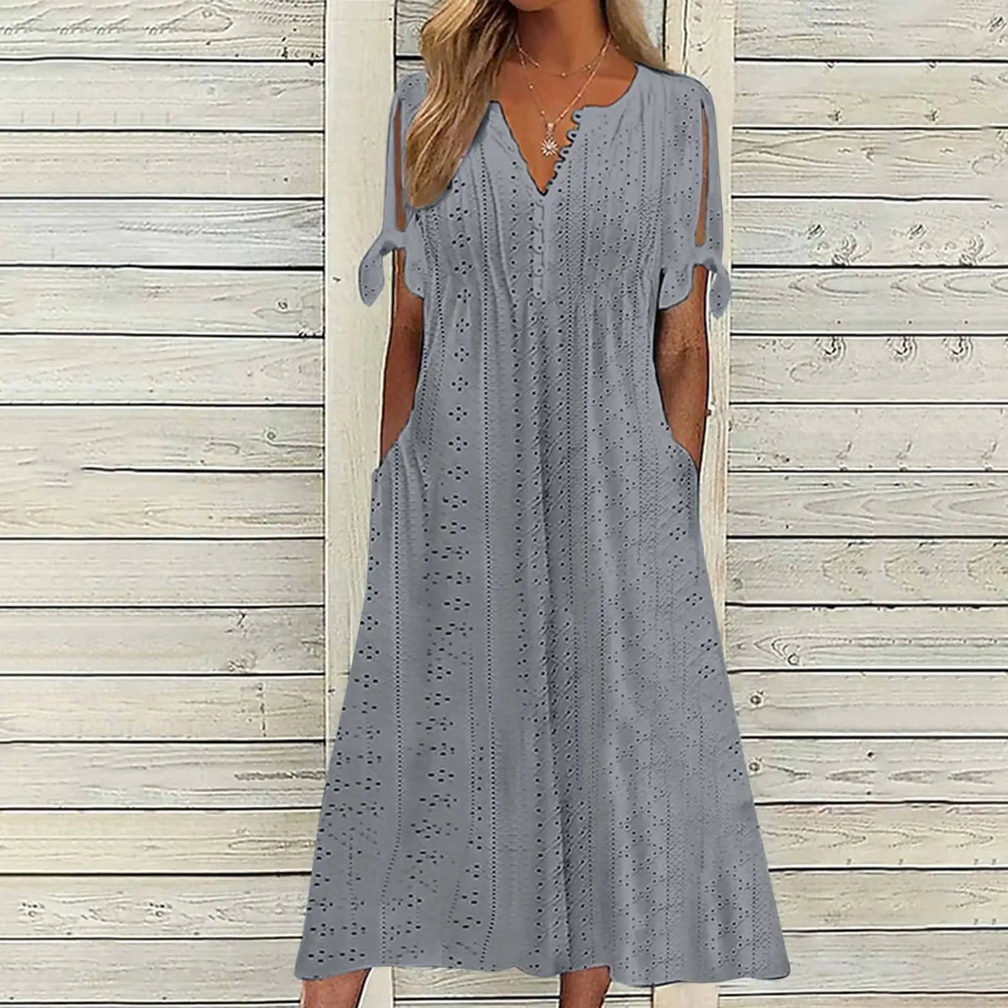 Acogedor y chic Vestido