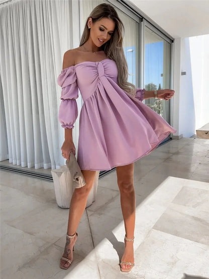 Acogedor y chic Vestido