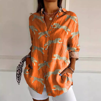 CM | Blusa estampada de moda