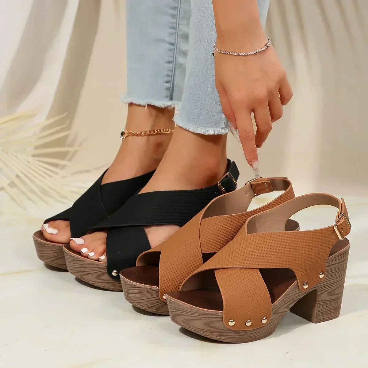 CM | Sandalias de tacón