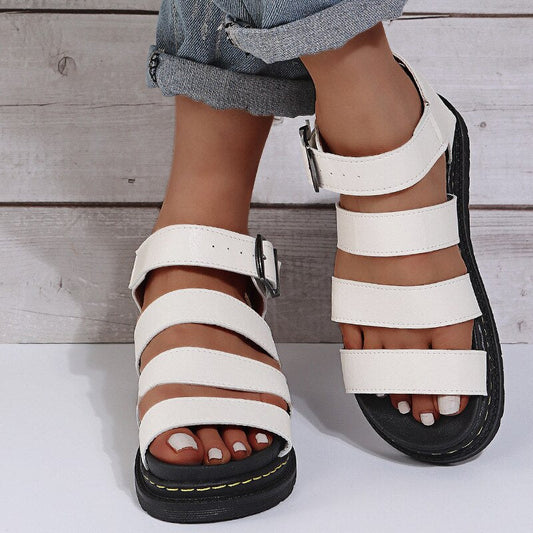 CM | sandalias planas gladiadoras - Everlee