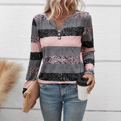 Moderno y minimalista Blusa