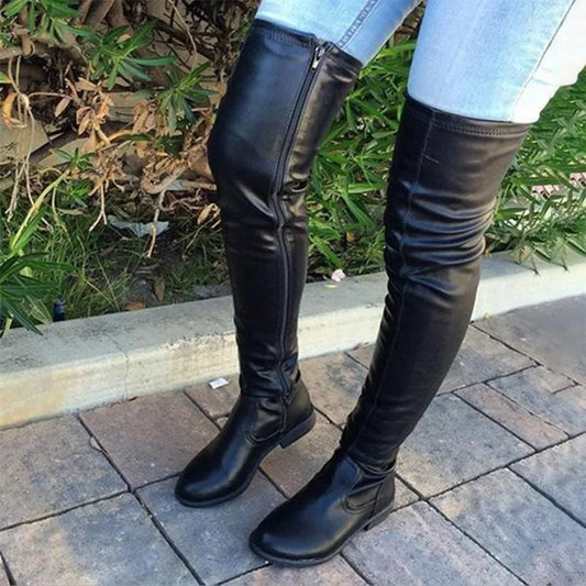 CM | Botas sobre la rodilla Slim