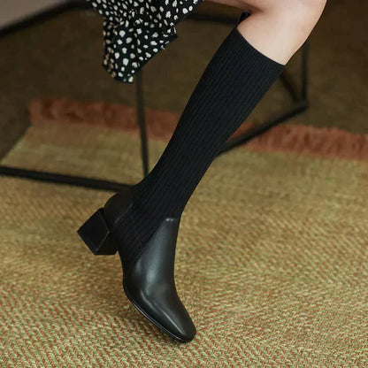 CM | Botas | Botas hasta la pantorrilla con tacón alto
