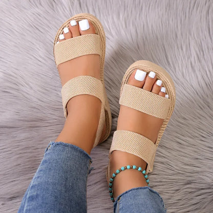CM | | Sandalias ligeras de verano con suela de plataforma