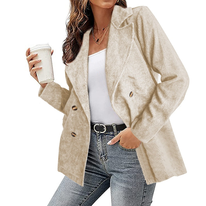 CM | VioletBlazer I Blazer monocolor para mujer