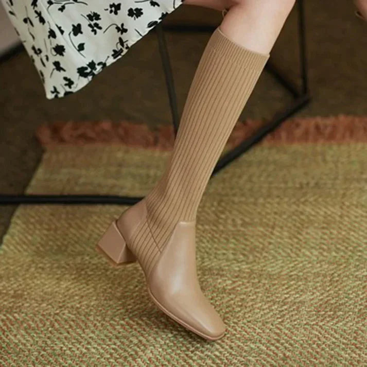 CM | Botas | Botas hasta la pantorrilla con tacón alto