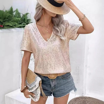 Fresco y femenino Blusa