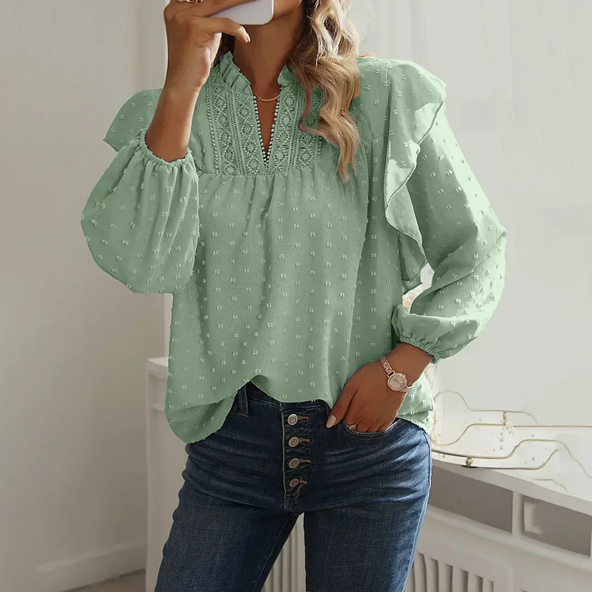CM | Blusa de invierno elegante y versátil