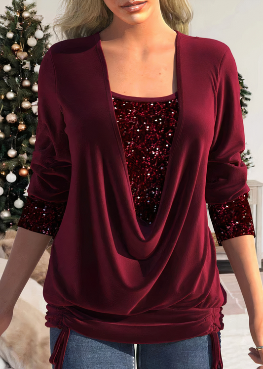 CM | Glamour 2024: Refinamiento de las blusas brillantes