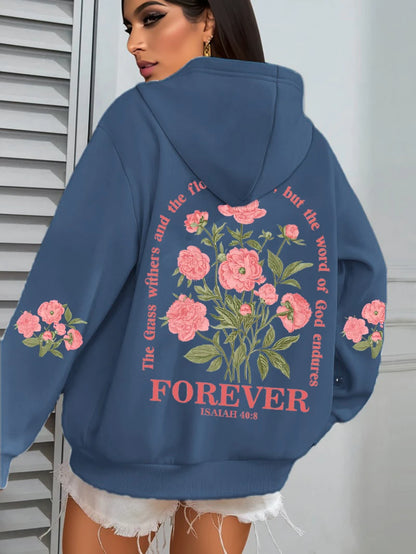 Refinado y radiante Sudadera con capucha