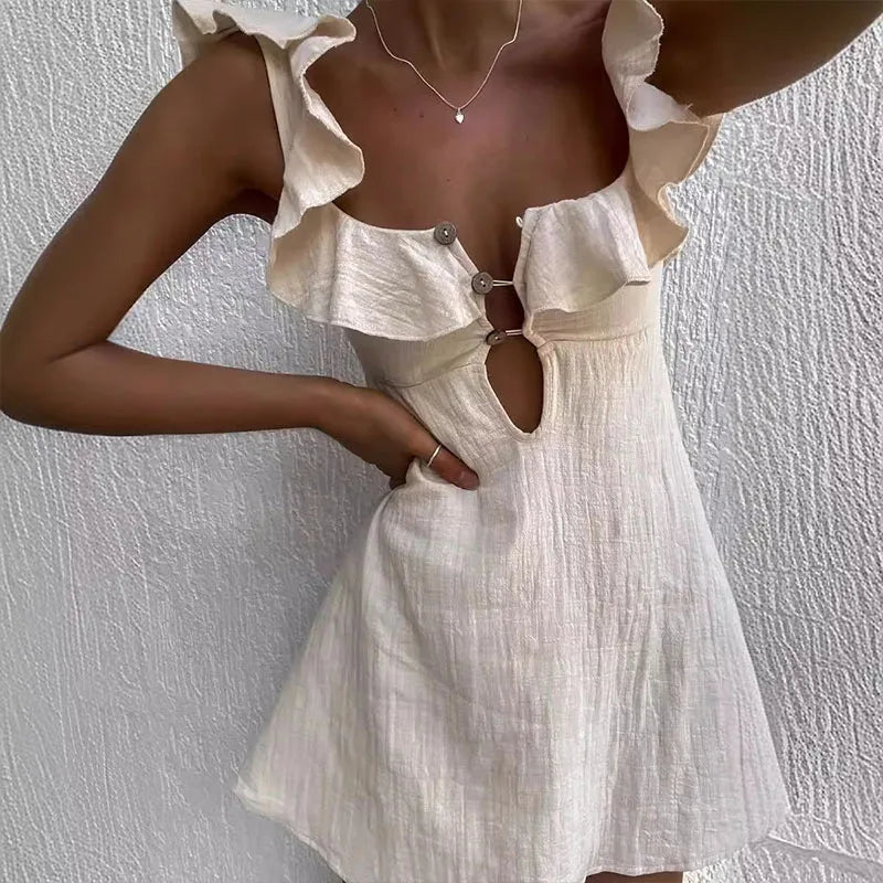 CM | Elegante mini vestido ligero de verano
