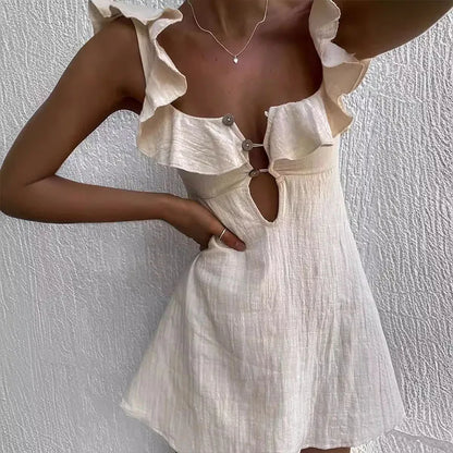 CM | Elegante mini vestido ligero de verano