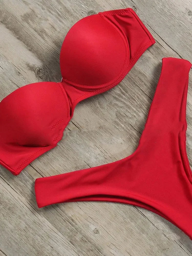 Con estilo sin esfuerzo Bikini