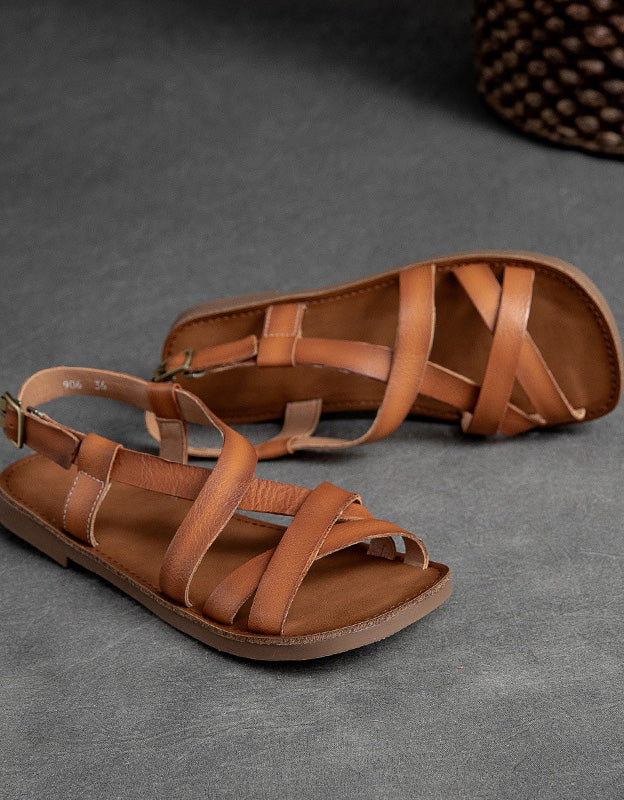 CM | Sandalias ligeras de piel
