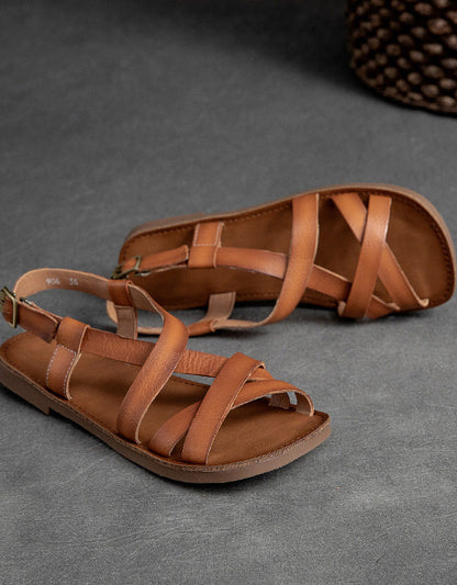 CM | Sandalias ligeras de piel