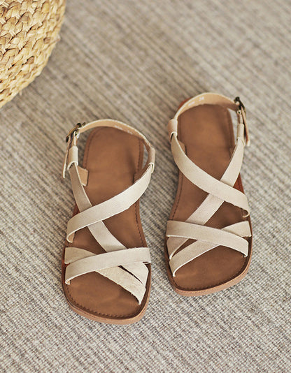 CM | Sandalias ligeras de piel