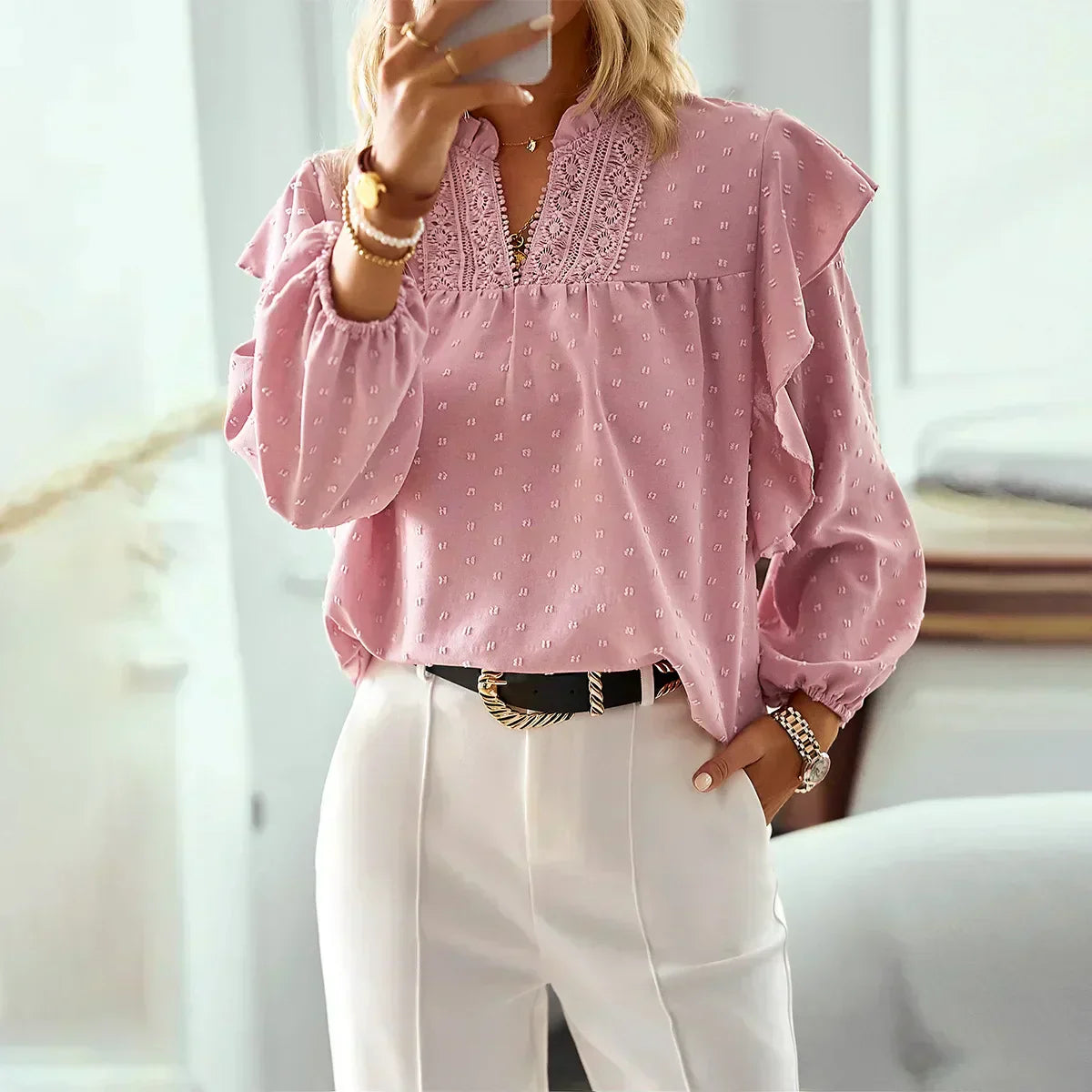 CM | Blusa de invierno elegante y versátil