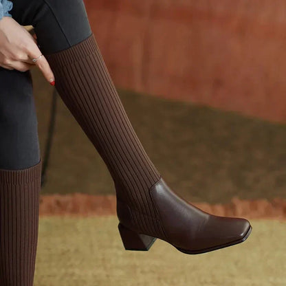 CM | Botas | Botas hasta la pantorrilla con tacón alto