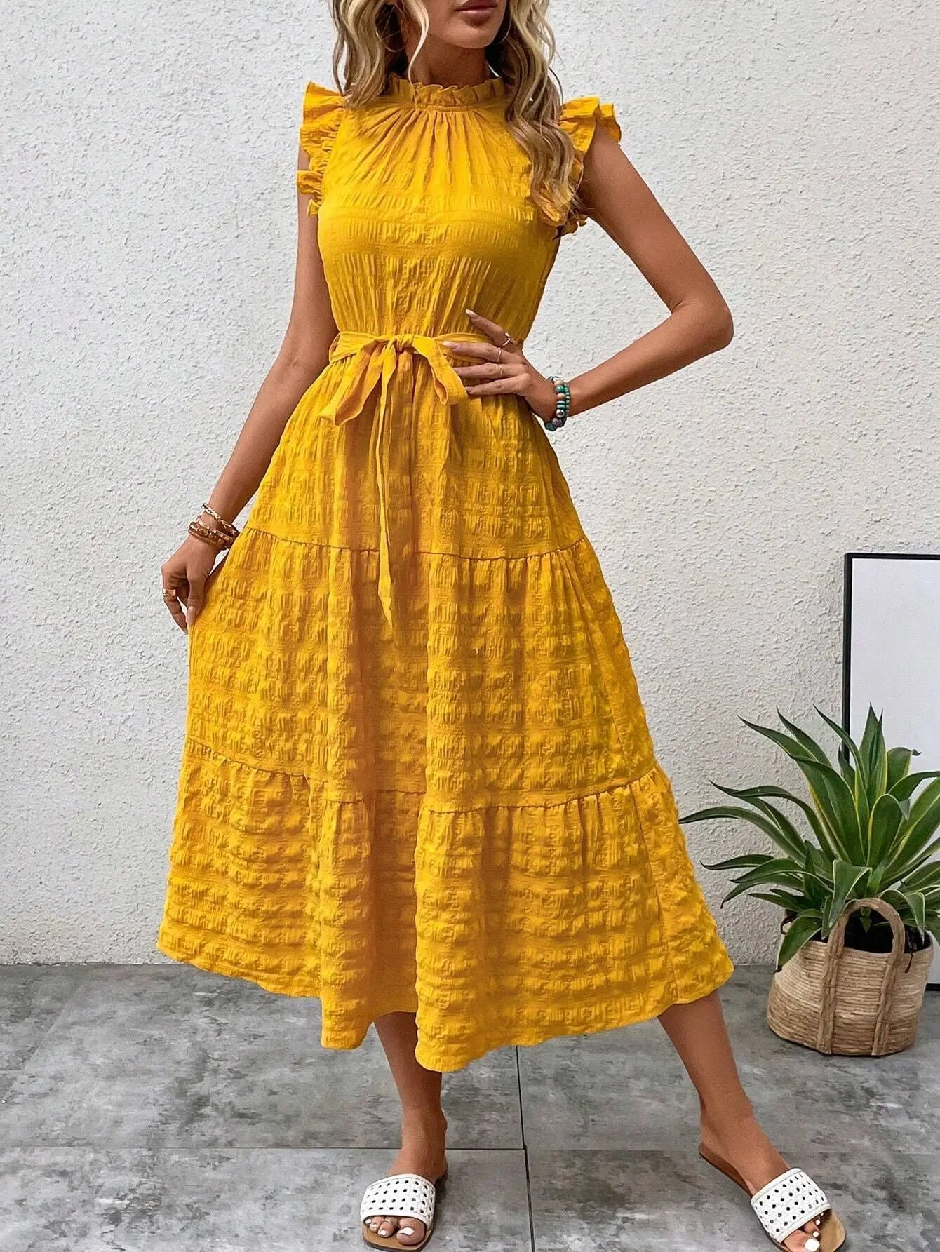 Acogedor y chic Vestido