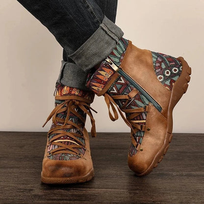 CM | Botas boho con cordones