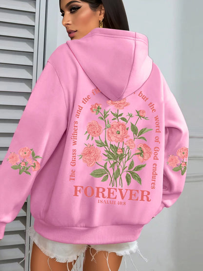 Refinado y radiante Sudadera con capucha
