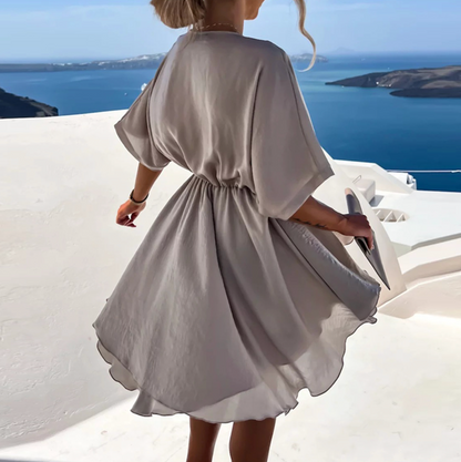 CM | Minivestido ancho de estilo veraniego y diseño moderno