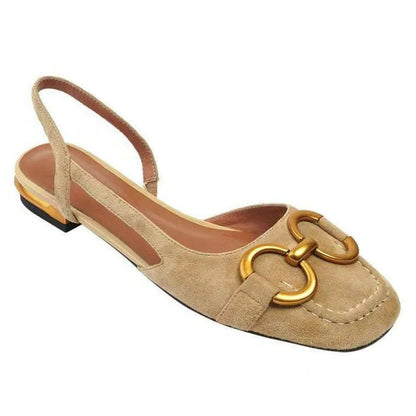 CM | SANDALIAS CON HEBILLA METÁLICA