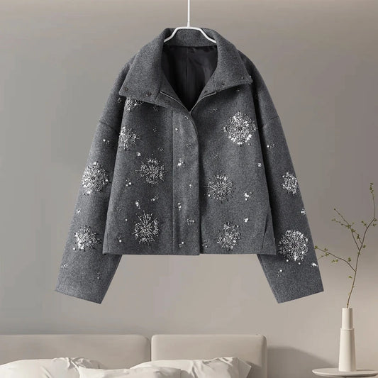 Fresco y femenino Chaqueta