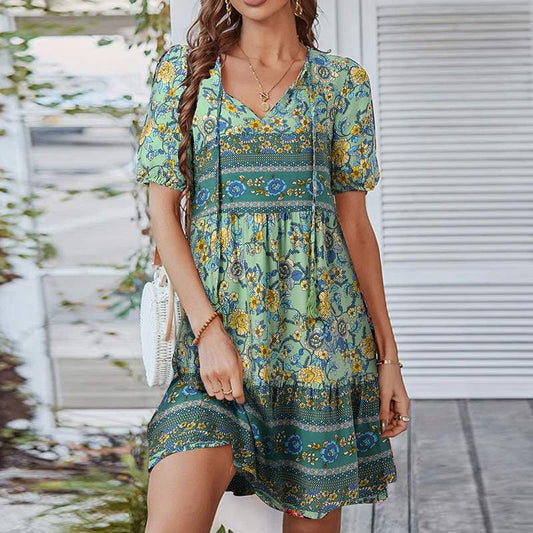 CM | Minivestido de algodón para la comodidad del verano