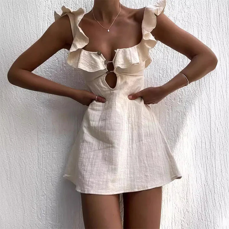 CM | Elegante mini vestido ligero de verano